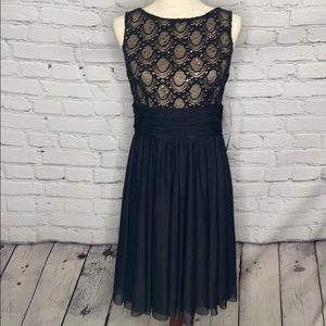 JESSICA HOWARD SLEEVELESS FIT & FLARE DRESS